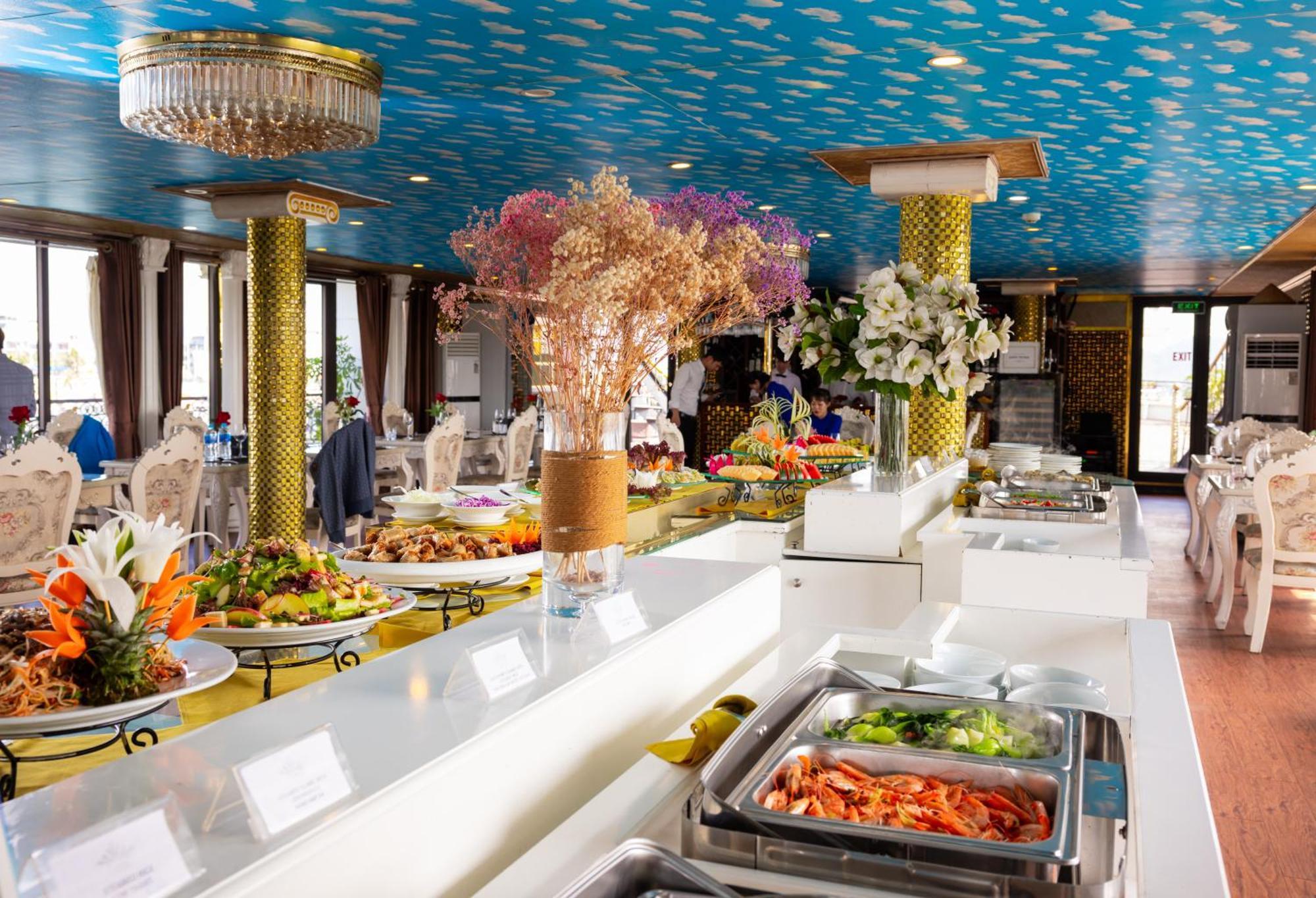 下龍 Halong Aquamarine Royal Cruise酒店 外观 照片