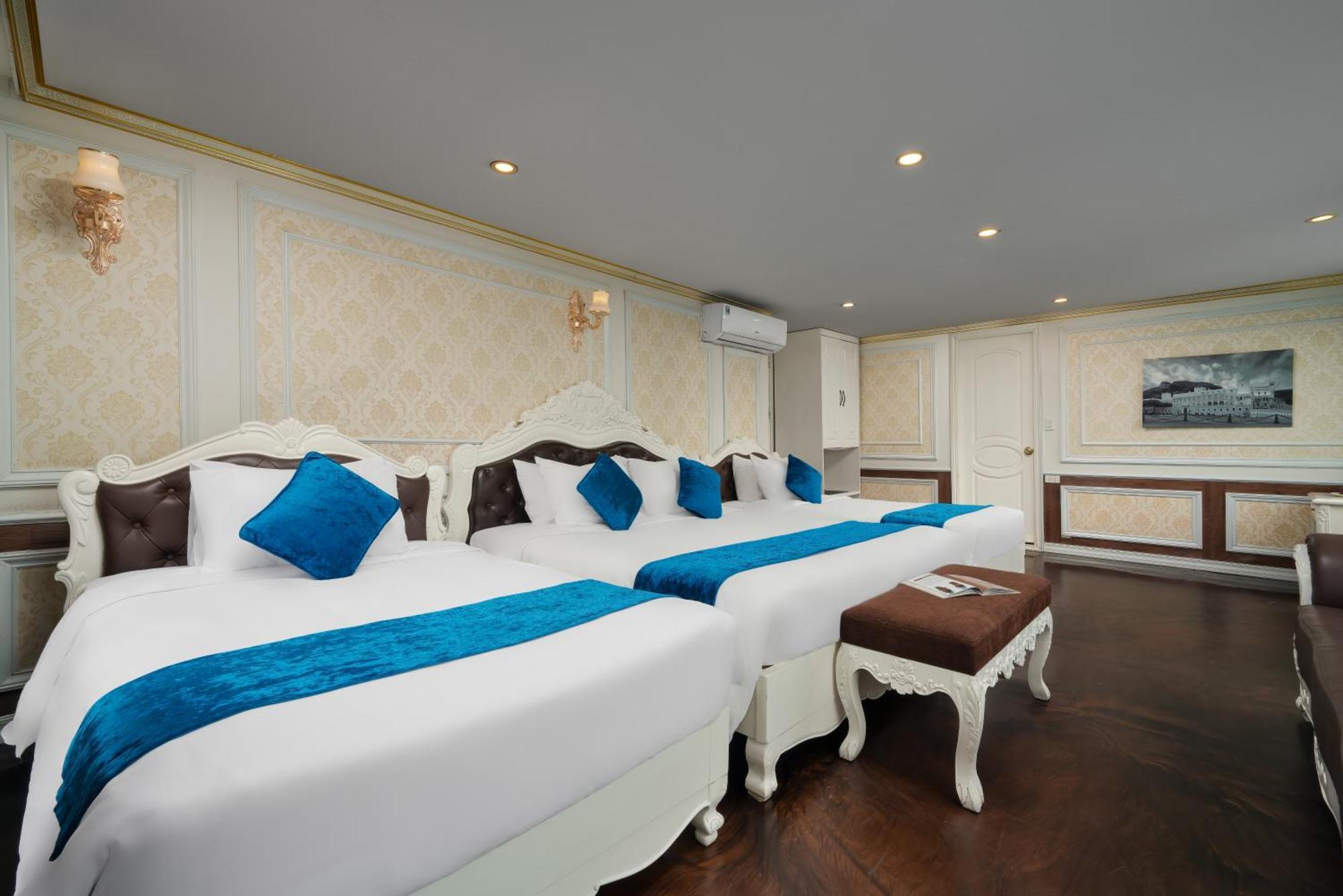 下龍 Halong Aquamarine Royal Cruise酒店 外观 照片