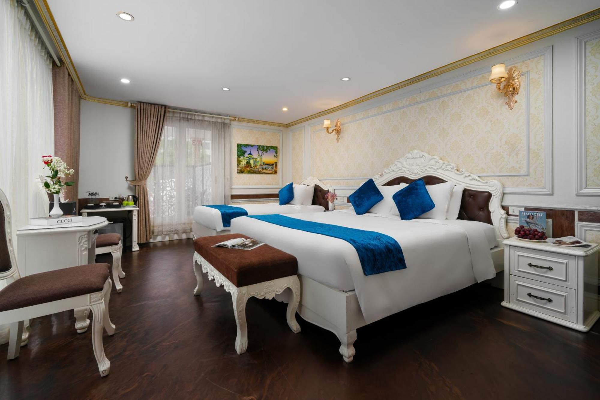 下龍 Halong Aquamarine Royal Cruise酒店 外观 照片